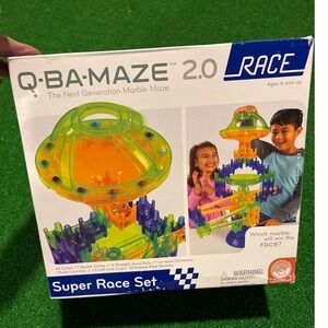 Q-BA-MAZE 2.0 Race Super Set The Next Generation Marble Maze New